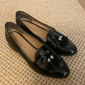 COPY - Antonio Melani - Patent leather antio Melani loafers with tassels